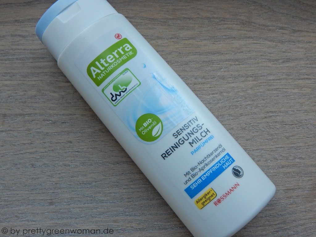 Aufgebraucht im November 2015: Die Sensitiv Reinigungsmilch Parfümfrei von Alterra