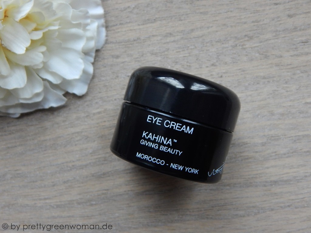 Aufgebraucht im März 2016: Die Eye Cream von Kahina